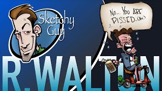 Cartoon Caricature: Richard Walton