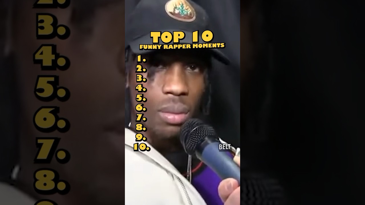 Top 10 Funniest Rapper Moments 😂😭