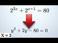 Finding the Value of X in Exponential Equation | Applying Laws of Indices.