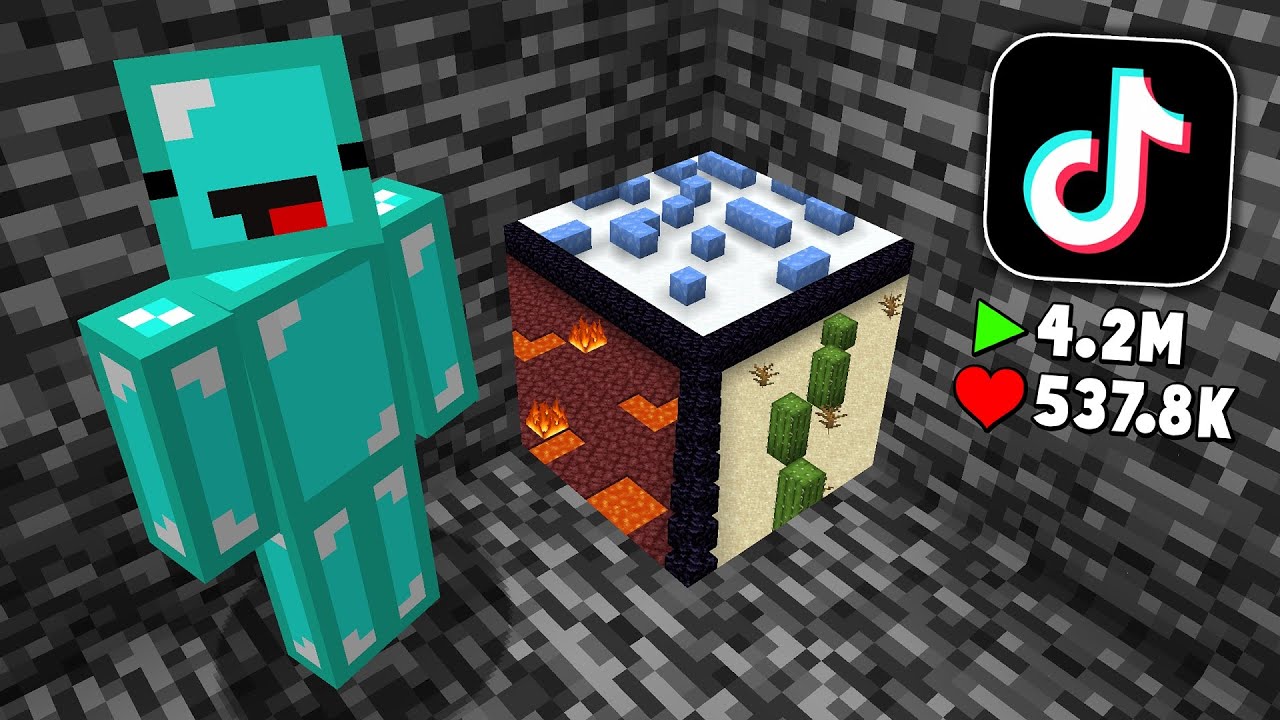 I Tested VIRAL TikTok Minecraft HACKS To See If They Work...
