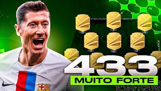 FIFA 23 - MELHOR TÁTICA FORTE E BUGADA 4-3-3(4) ATUALIZADA ULTIMATE TEAM