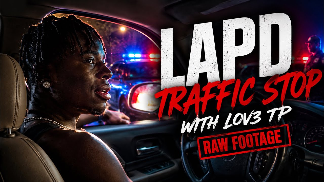 LAPD Traffic Stop With Lov3 TP (Raw Footage) - YouTube