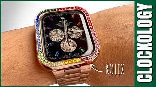 Clockology: Apple Watch into Rolex Rainbow Daytona screenshot 4