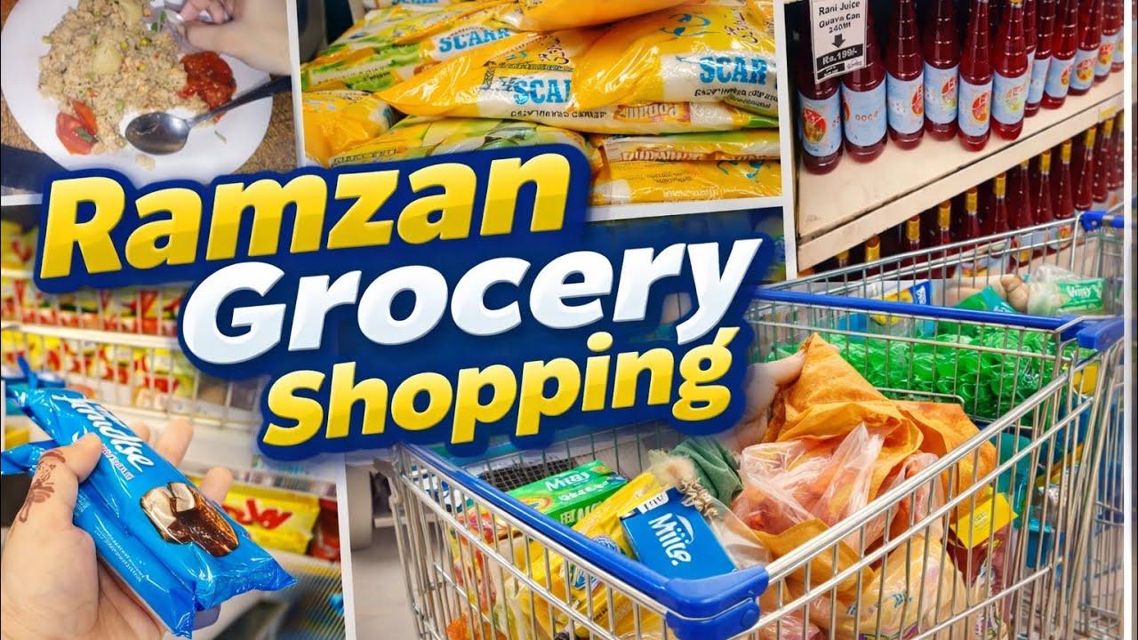 Ramzan shopping vlogs || Ramzan Special Grocery Shopping || Affordable Rashan || Ajwa life journey 