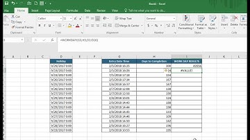 MICROSOFT EXCEL WORKDAY FUNCTION | FREE