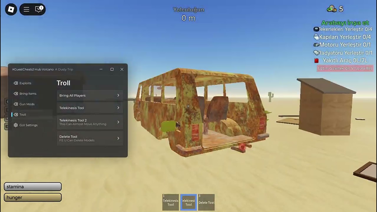 Roblox A Dusty Trip Script Big Update