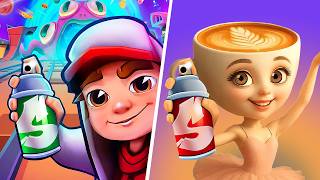Subway Surfers Cosmic Crossroads VS Ballerina Cappuccina, Gameplay Adventure Subway Surfers Game screenshot 4