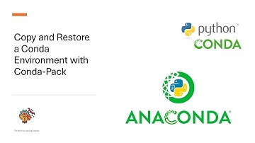Copy and restore a conda environment to another machine with conda-pack