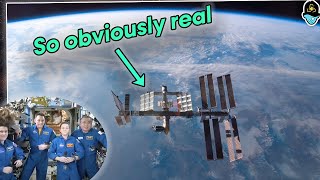 Space Denier Has Proof That the International Space Station Doesn't Exist