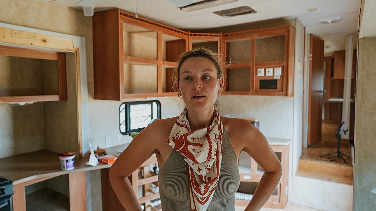 RV Renovation- Prepping For Paint