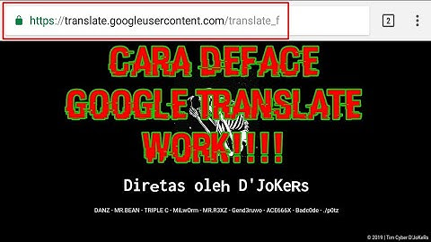 Hack Google? Cara Deface Google Translate XSS Vulnerabilty