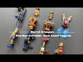 Iron man and Wolverine Mech Armor Upgrade MOC Tutorial（from Ransom Fern）