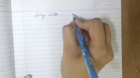 Class 12|10.7:Interference (Part 2)|Fringe width, Sustained Interference