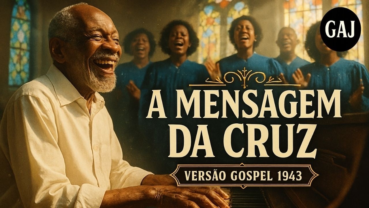 A Mensagem da Cruz (Harpa Cristã 291) – Versão Gospel 1945 – Hino Antigo