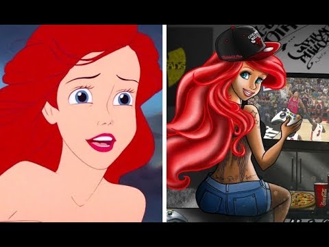 10 Princesses Reimagined As Modern Day Bad Girls - YouTube