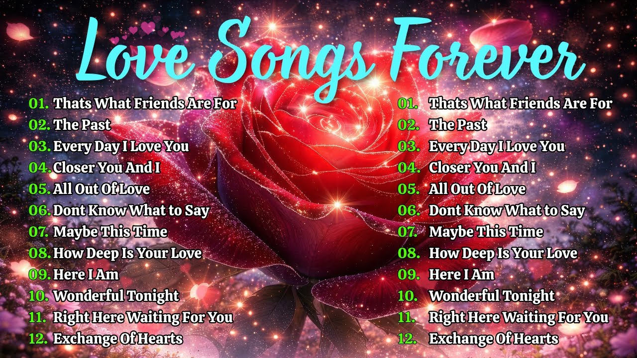 Love Songs Of All Time Playlist 💕 Greatest Relaxing Love Songs 70s 80s 90s 🌹 Oldies But Goodies
