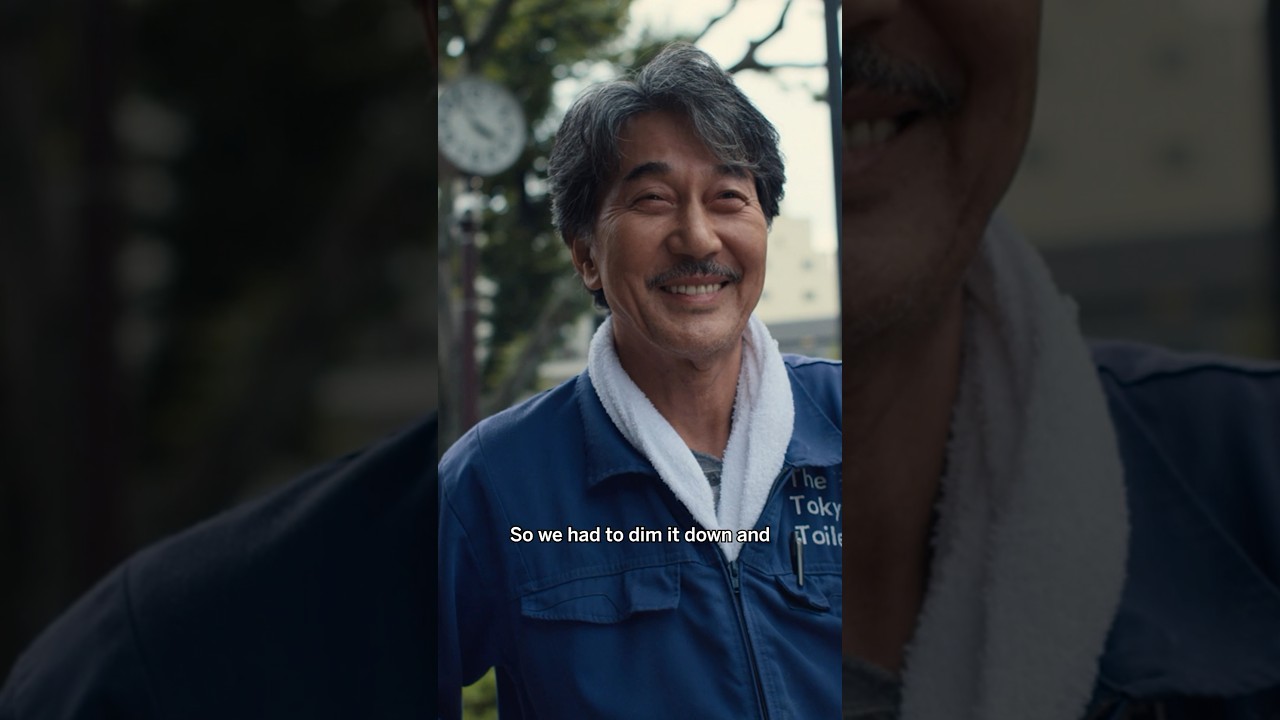 Wenders on Koji Yakusho: "He worked for a week as a toilet cleaner" 🚽