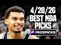 PRIZEPICKS TODAY NBA TUESDAY 4/28/26 - FREE PICKS! - BEST PLAYER PROPS - NBA TODAY