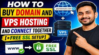 How to Buy Domain and VPS Hosting and Connect Together Free SSL Setup
