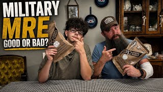 These MRE's Shocked Us... Trying MRE Star Rations