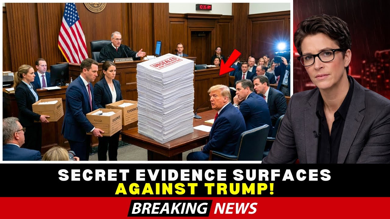 BREAKING: Secret Evidence Surfaces Against Trump – Legal Team in Complete Meltdown