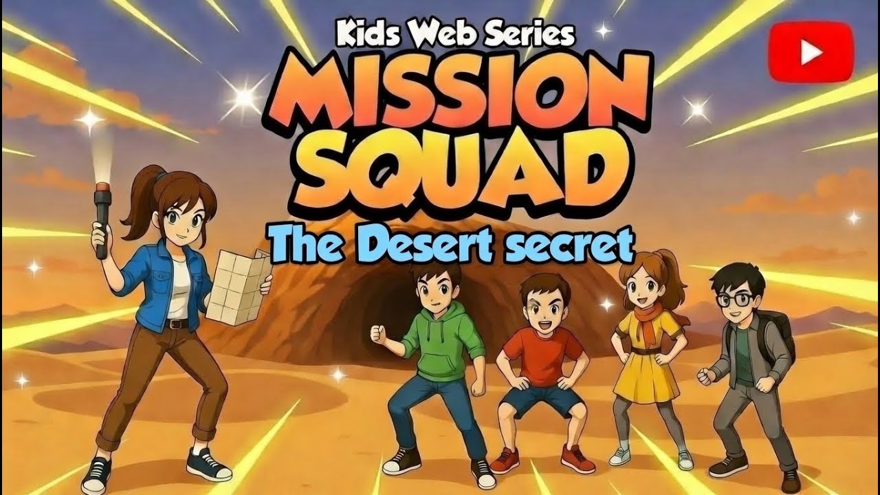 Mission Squad – The Desert Secret | Kids Adventure Web Series | Episode 5 