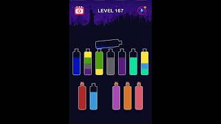 Level 167 - Water Sort Puzzle Game - Guru Puzzle Game - Color Sort