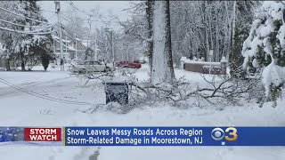 Heavy Snow Creates Messy Commute In South Jersey