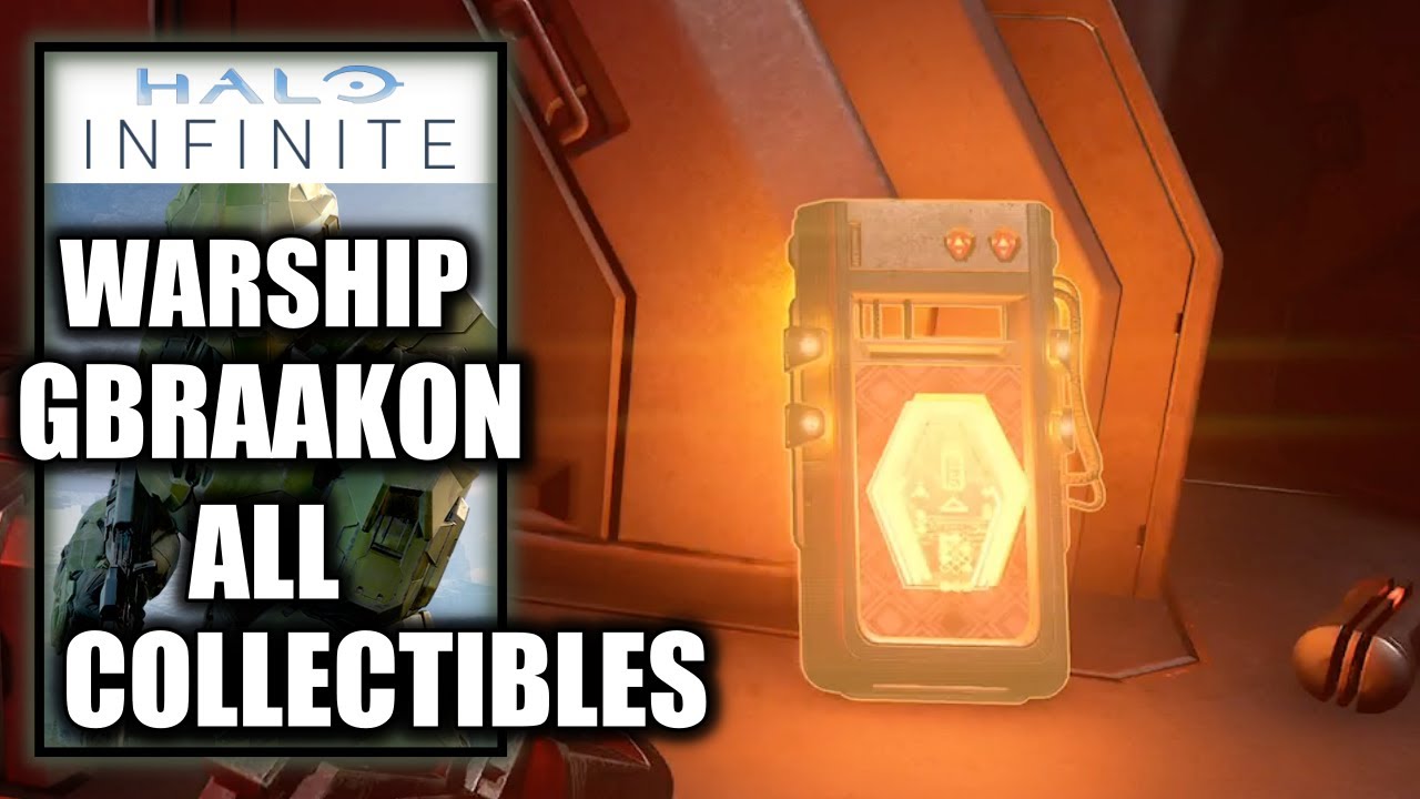 Halo Infinite - Warship Gbraakon All Collectible Locations (All Skulls, UNSC & Banished Audio Logs)