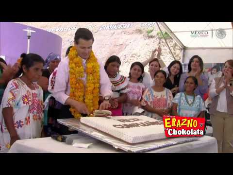 A Peña Nieto se le cae el pastel