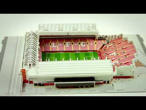Liverpool FC Fußballstadion Anfield Stadion 3D Puzzle 165 Teile 