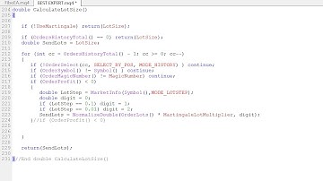 Add a Martingale Function in Expert Advisor MQL4 Tutorial
