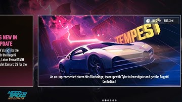 Need for speed: No Limits | New Update Tempest 2021