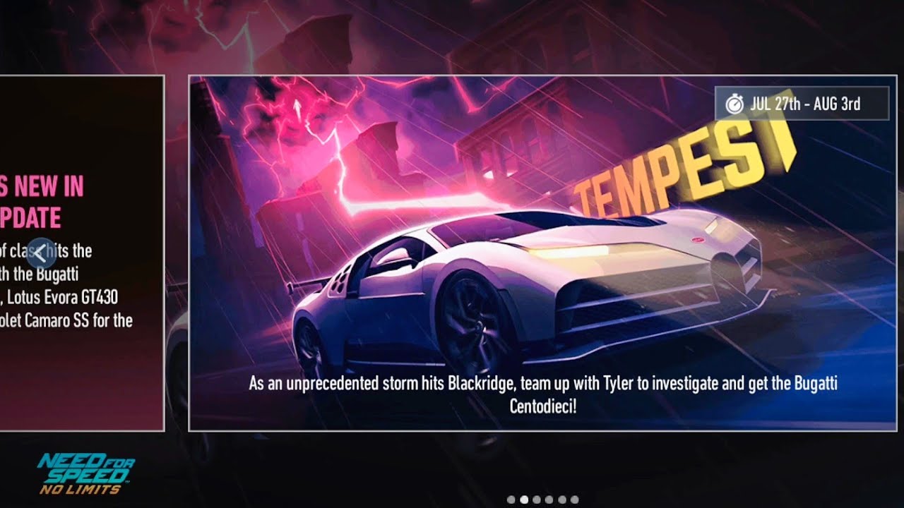 Need for speed: No Limits | New Update Tempest 2021