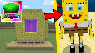 LokiCraft - HOW to Make a PORTAL to the SpongeBob SquarePants in LokiCraft