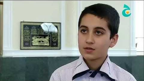 ماتيسر من سورة الأحزاب حامد درخاه iran تيجان النور 2014 YouTube