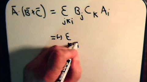 SuperPowerful Vector Identities Technique Video #7: Scalar Triple Product - Part 3