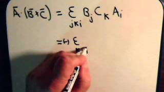 SuperPowerful Vector Identities Technique Video #7: Scalar Triple Product - Part 3