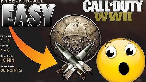 BACK 2 BACK 2 BACK V2 ROCKETS in COD WW2 // THE EASIEST SOLO GAMEMODE FOR V2 ROCKETS