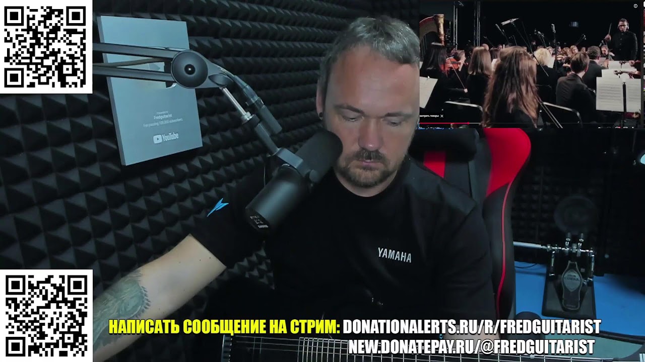 Стрим Fredguitarist!