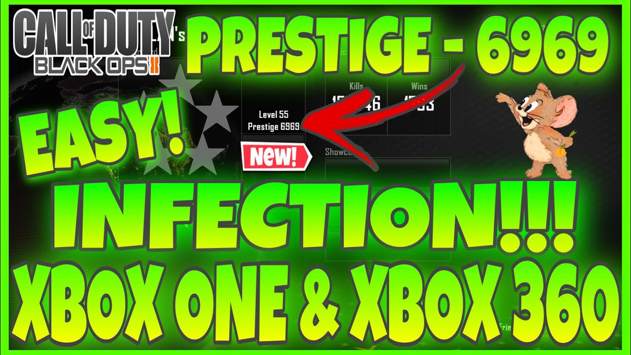 COD BO2 - **NEWEST** BEST WAY to get ANY PRESTIGE INFECTION!!! EASY!! (XBOX ONE & XBOX 360)