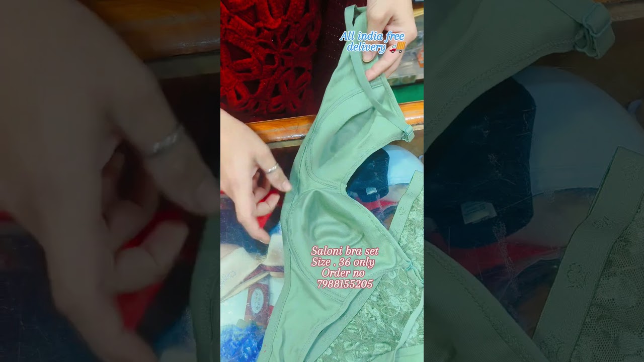 saloni bra set best fitting