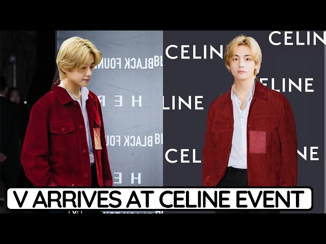 BTS' V makes appearance at a CELINE event in Japan, video goes viral on  social media