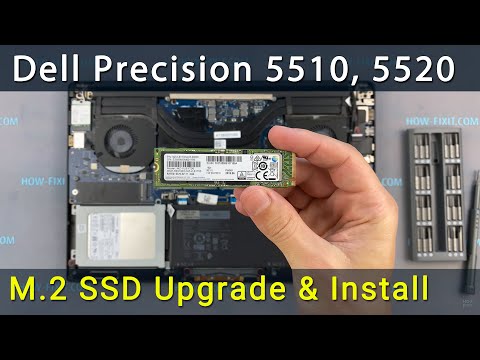 Dell Precision 5510, 5520 SSD Upgrade Guide – Step-by-Step Installation Tutorial