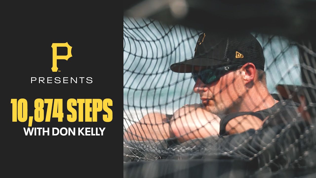 10,874 Steps in a Day with Bench Coach Donnie Kelly