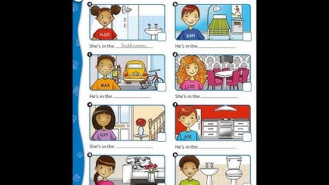 PB pg. 14 - Activity 16 - Listen, number and repeat. Complete the sentences.