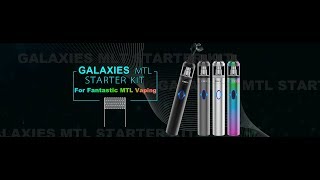 Vapefly Galaxies MTL Starter Kit for fantastic MTL Vaping