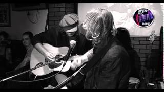 open mic rome - max and eugenio (layla - eric clapton cover)
