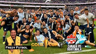 Emocionantes palabras de Fredy Fútbol, clasificación de Guatemala semifinales de la Copa Oro 2025