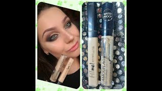 Тест-драйв консилера Maybelline Fit Me vs Catrice Liquid Camouflage